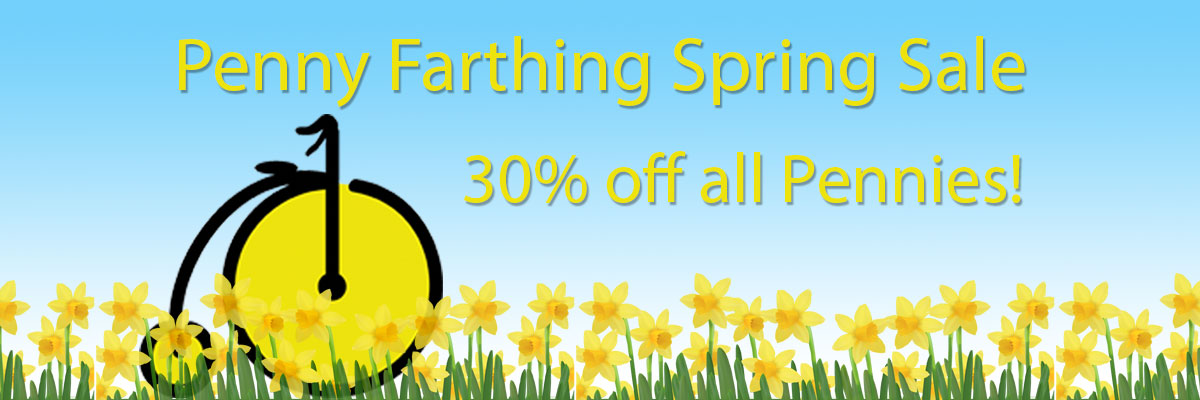 UDC Penny Farthing Spring Sale