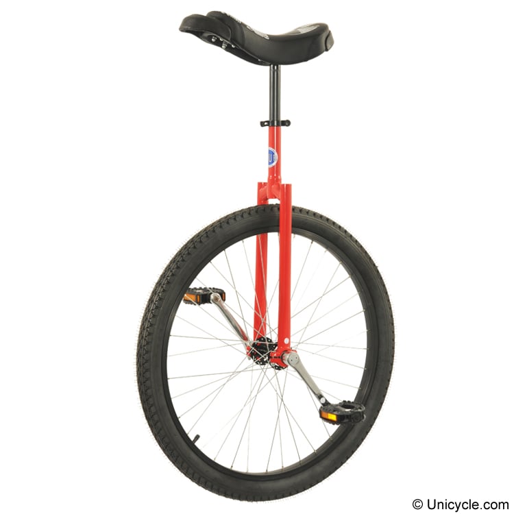 26" Club Beginners Road Unicycle - Red